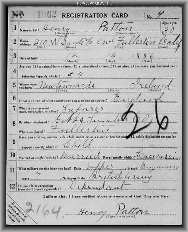 henry-patton-draft-card.jpg (99865 bytes)