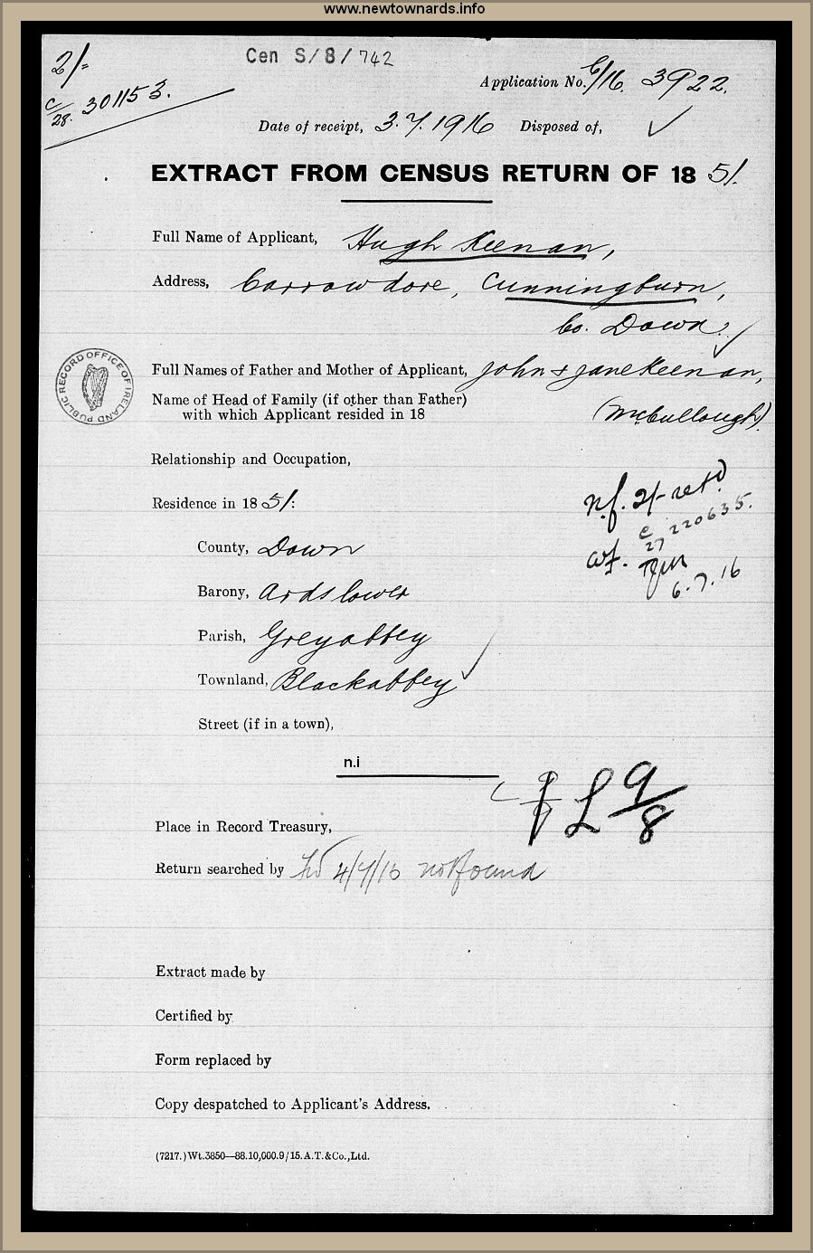 keenan-census-1851-cunningburn.jpg (246567 bytes)